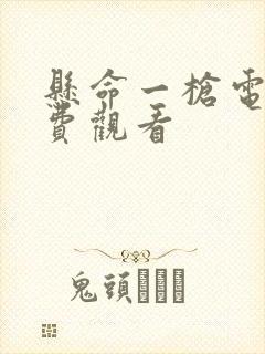 悬命一枪电影免费观看封面