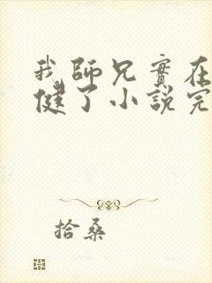 我师兄实在太稳健了小说完本txt封面