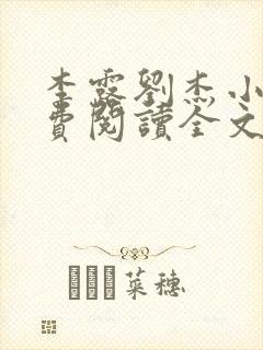 李露刘杰小说免费阅读全文