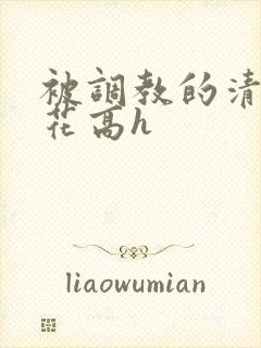 被调教的清纯校花高h