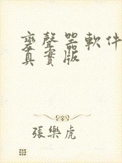 变声器软件免费真实版