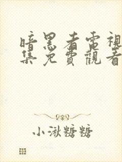 暗黑者电视剧全集免费观看