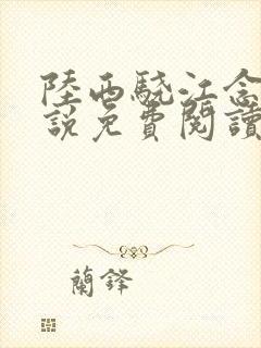 陆西骁江念知小说免费阅读最新章节