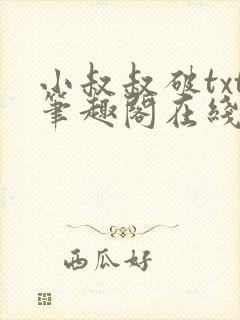 小叔叔破txt笔趣阁在线阅读