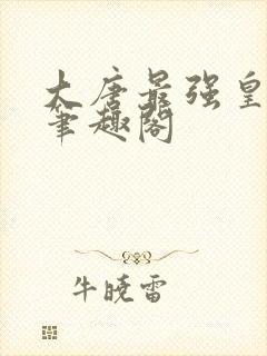 大唐最强皇太孙笔趣阁