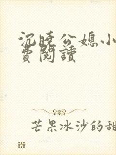 沉晓公媳小说免费阅读