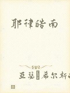 耶律皓南封面
