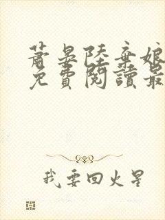 萧晏陆弃娘小说免费阅读最新章节