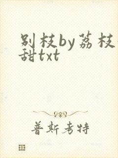 别枝by荔枝很甜txt