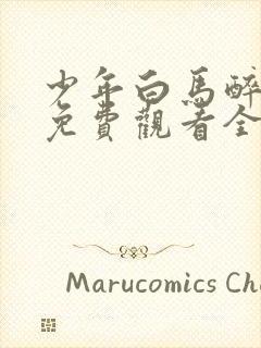 少年白马醉春风免费观看全集40集