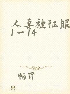 人妻被征服沦陷1一14