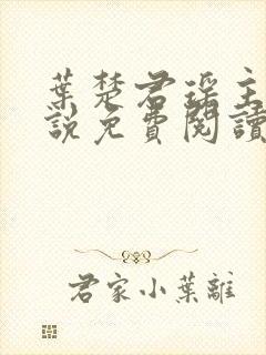 叶楚君瑶主角小说免费阅读无弹窗