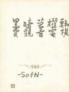 黑暗荣耀韩剧免费观看电视剧封面