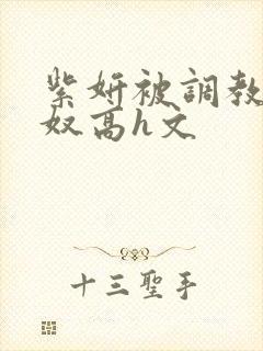 紫妍被调教成肉奴高h文