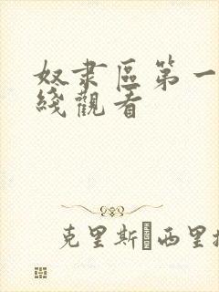 奴隶区第一季在线观看