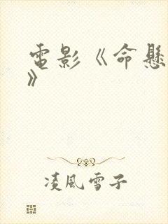 电影《命悬一枪》