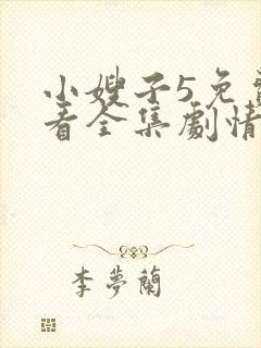 小嫂子5免费观看全集剧情电视剧