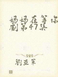 妈妈在等你电视剧第47集