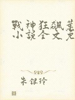 战神狂飙叶无缺小说全文免费阅读