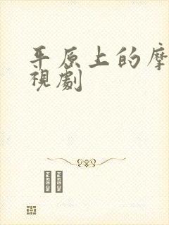 平原上的摩西电视剧