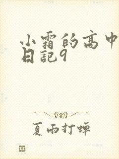 小霜的高中成长日记9封面