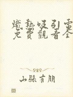 炽热吸引电视剧免费观看全集在线播放国封面