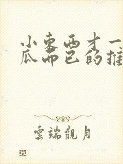 小东西才一根黄瓜而已的推荐书