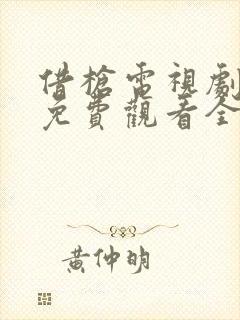 借枪电视剧高清免费观看全集