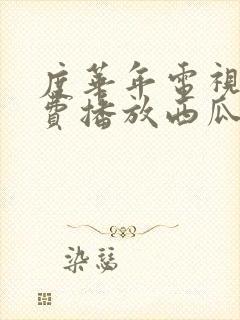 度华年电视剧免费播放西瓜网封面