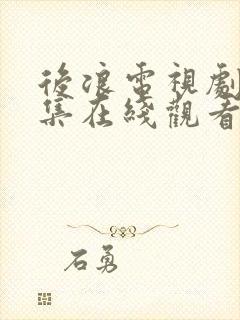 后浪电视剧40集在线观看免费