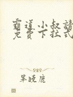 霸道小叔请轻撩免费下拉式漫画