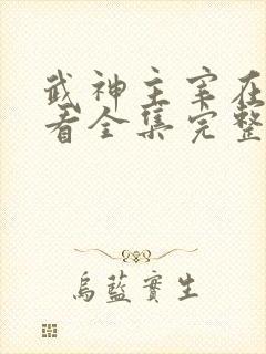 武神主宰在线观看全集完整版高清