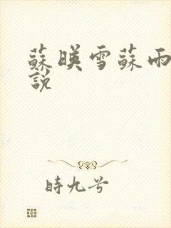 苏映雪苏雨柔小说