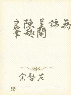 良陈美锦无删减笔趣阁