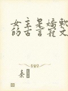 女主是娇软美人的古言宠文