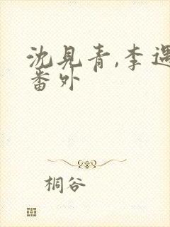 沈见青,李遇泽番外