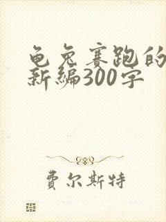 龟兔赛跑的故事新编300字封面