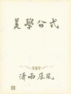 美学公式