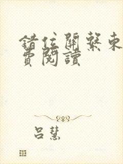 错位关系东哥免费阅读