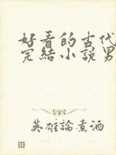 好看的古代言情完结小说男主高冷封面