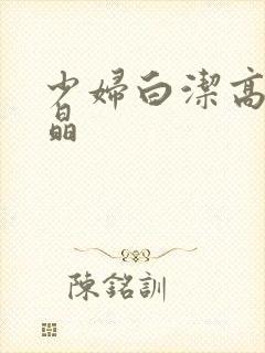 少妇白洁高义小晶