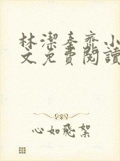 林洁秦齐小说全文免费阅读最新章节