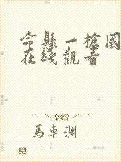 命悬一枪国语版在线观看