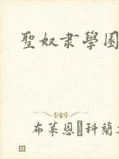 圣奴隶学园动漫封面