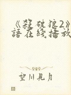 《杀破狼2》国语在线播放封面