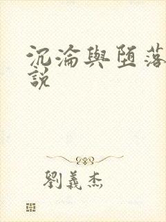 沉沦与堕落的小说