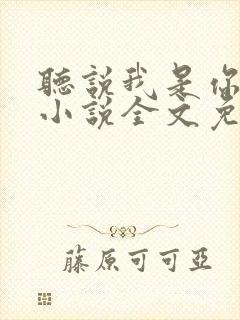 听说我是你老婆小说全文免费阅读封面