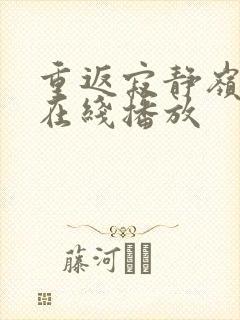 重返寂静岭高清在线播放