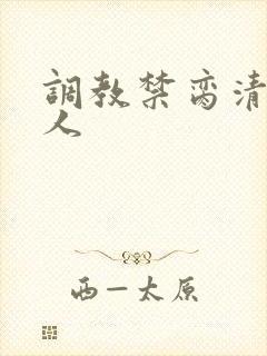 调教禁脔清冷美人