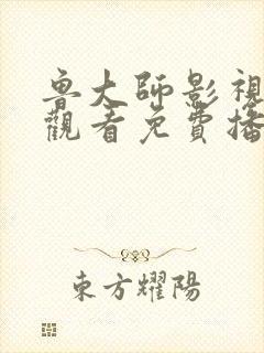 鲁大师影视在线观看免费播放电视剧封面